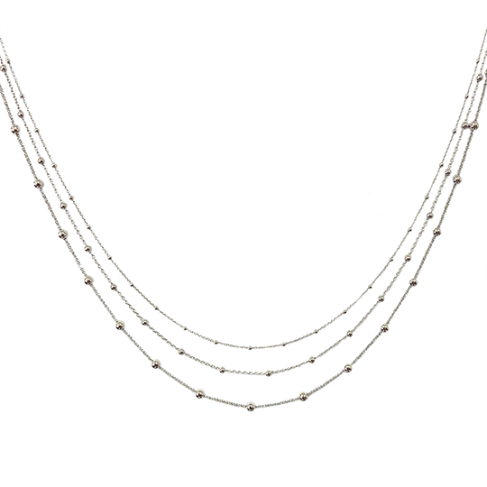 COLLIER ARGENT COLLECTION VALENZI