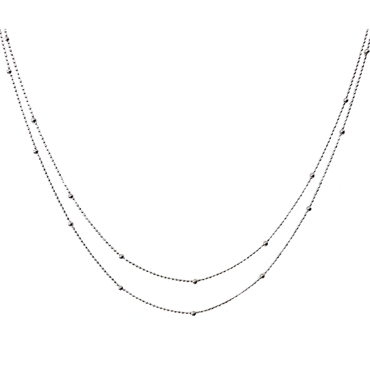 COLLIER ARGENT COLLECTION VALENZI