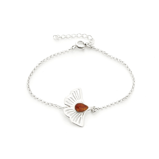 BRACELET ARGENT GINGKO COLLECTION OPALOOK